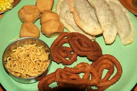 Sweets and Snacks Stock Photos