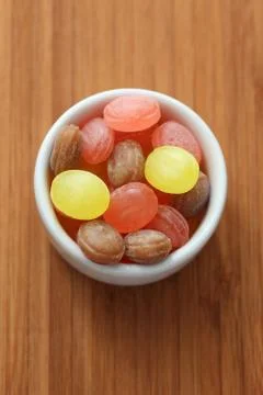 Sweets in a bowl Stock Photos