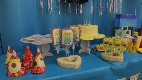The Sweets Children Birthday Stock Footage 86465201