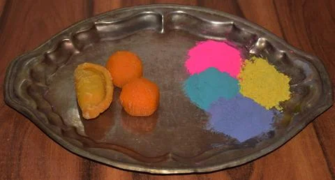 Sweets with colors Stock Photos