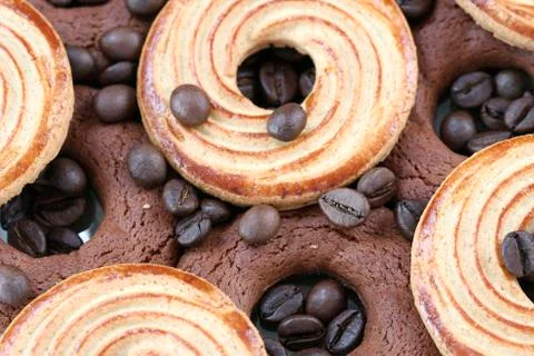 Sweets cookies Stock Photos