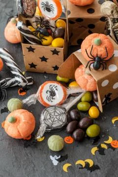 Sweets for Halloween Stock Photos