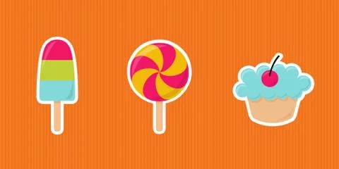 Sweets Stock Illustration