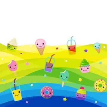 Sweets Stock Illustration