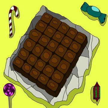 Sweets Stock-Illustration