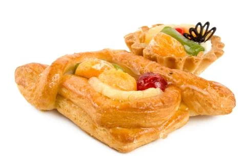 Sweets isolated Foto stock