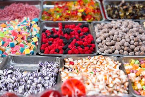 Sweets. Foto stock