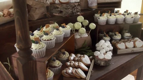 Sweets in slow motion Stock Footage 81987508