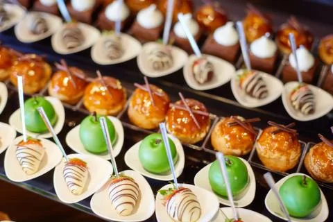 Sweets on the table 写真素材