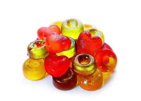 Sweets of various shapes 스톡 사진