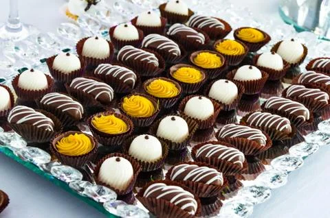 Sweets at a wedding Stock Photos