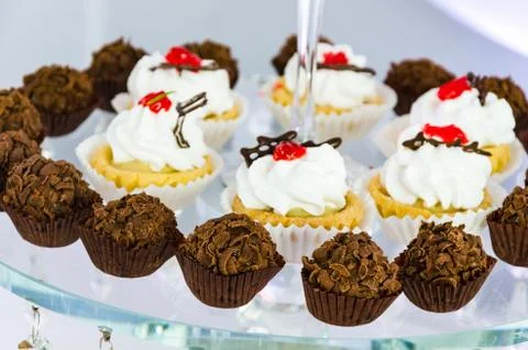 Sweets at a wedding Stock Photos