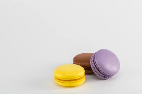 Sweets on white background Stock Photos