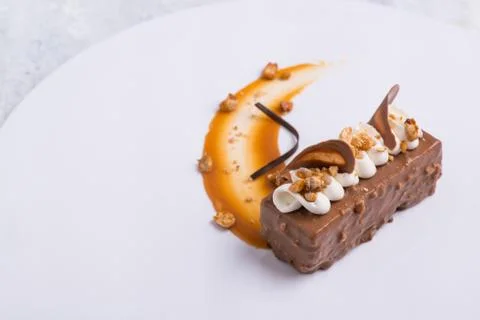 Sweets on white background Stock Photos