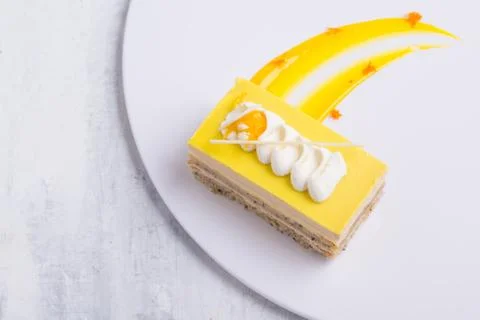 Sweets on white background Stock Photos