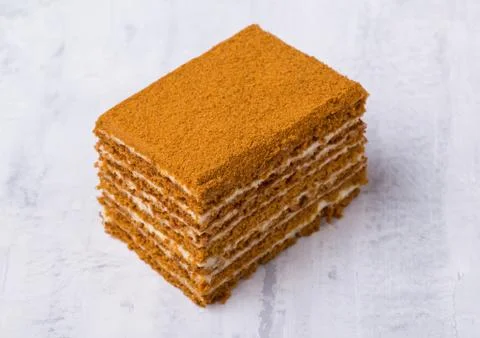 Sweets on white background Stock Photos