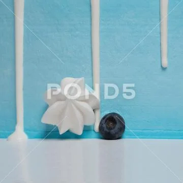 Sweety background. Pastry shop advertising. Cookery background. Stock Photos