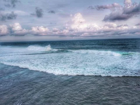 The swell waves Foto stock