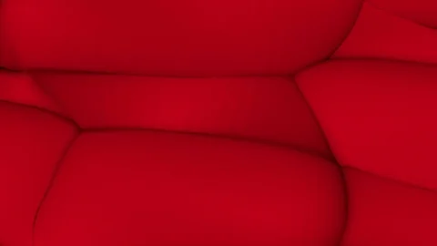 Swelling undulating red surface. abstract background. 3D rendering Stock-Footage 94562182