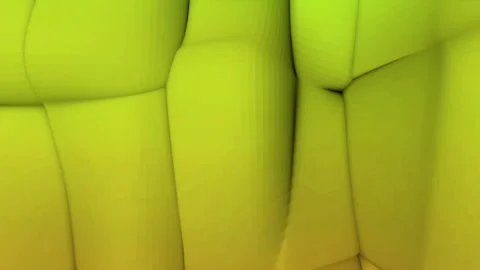 Swelling undulating yellow surface. abstract background. 3D rendering Stock Footage 95311601