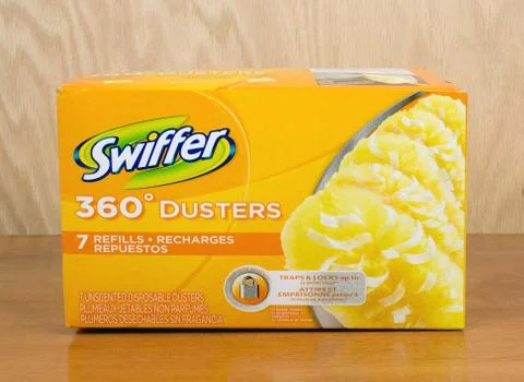 Swiffer dusters box 库存照片