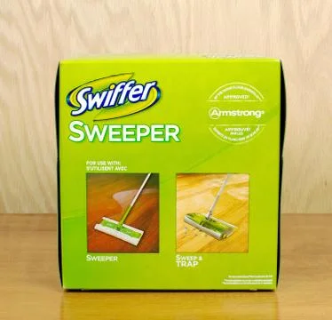 Swiffer Sweeper box Stock Photos