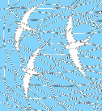 Swift design Stock Illustration