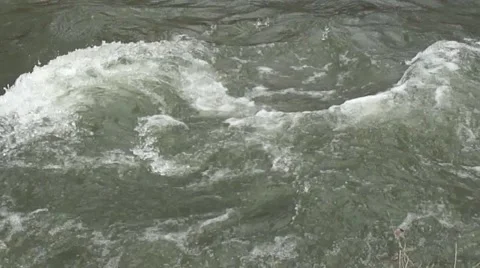 Swift moving current Stock Footage 2895545