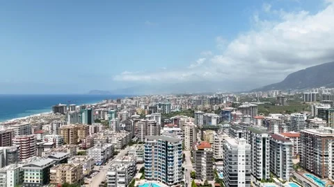 Swift Transformation: Aerial Documentation of Quality Building Projects Stock Footage 243185741