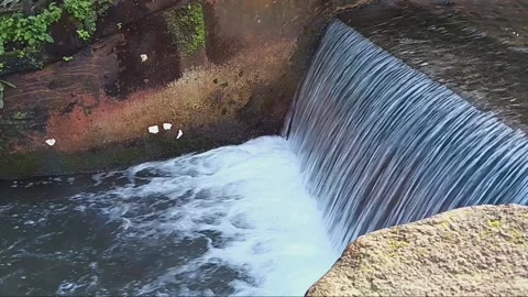 Swift water flow (3) Stock Footage 236346348