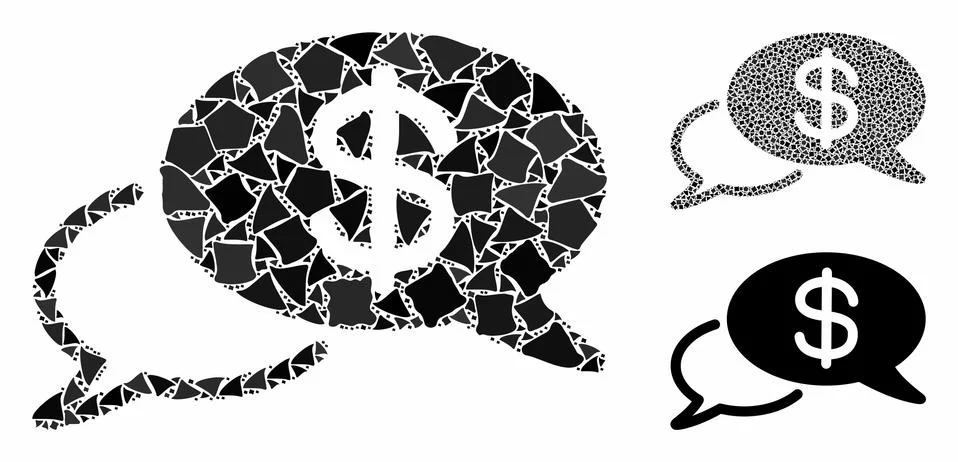 Swift wire transfer Composition Icon of Unequal Elements Stock Illustration