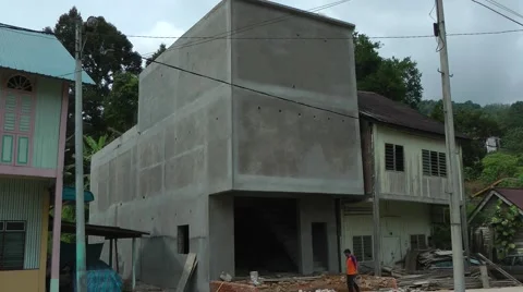 Swiftlet house under construction Vidéo 64803330
