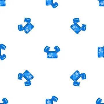Swim equipment pattern seamless vector イラスト素材