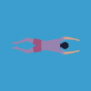 Swim Stock Illustration