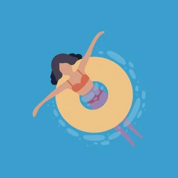 Swim Stock Illustration