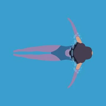 Swim Stock Illustration