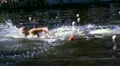 SWIM MEET Race Athletes Competition swimming 1960s Vintage Film Home Movie 3058 HD Footage