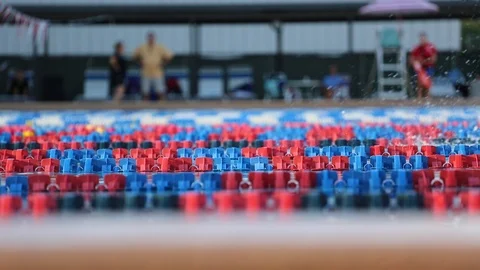 Swim Practice In The Pool Stock Footage 113519758