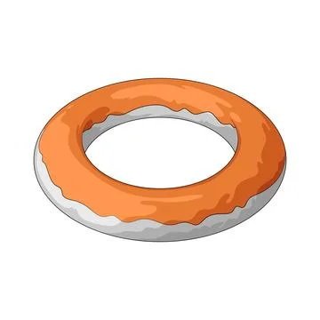 Swim ring illustration Illustrazione stock