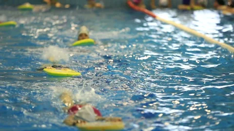 Swim training 5 스톡 동영상 38991591