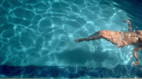 Swiming Stock Footage 245957417