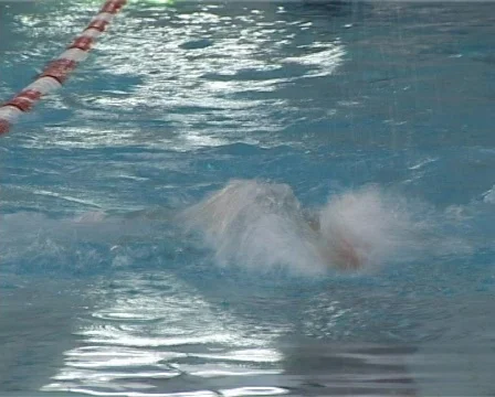 Swimmer - backstroke Video stock 77784