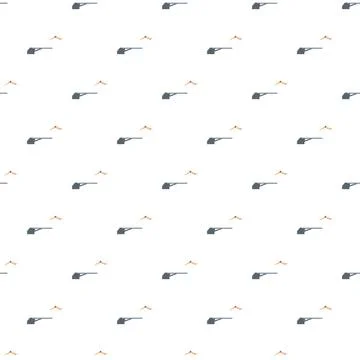 Swimmer diving from board seamless repeating pattern Stock Illustration