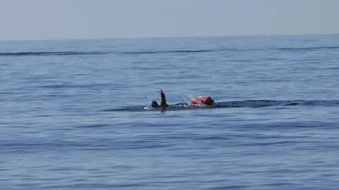 Swimmer Video stock 189649676