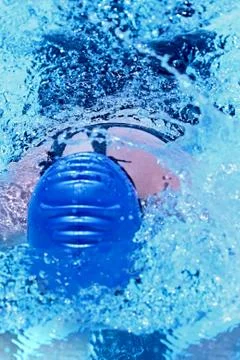 Swimmer Fotos Stock