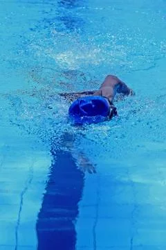 Swimmer Fotos Stock