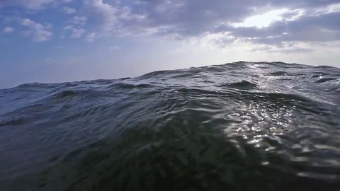 Swimmer swims freestyle Stock Footage 71360309