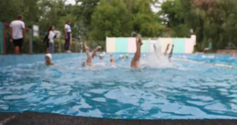 Swimmers Video stock 205193963
