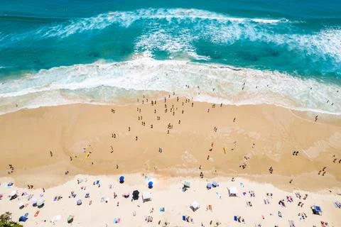 Swimmers going out 스톡 사진