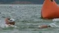 Swimmers Racing In Triathlon 05 HD Footage